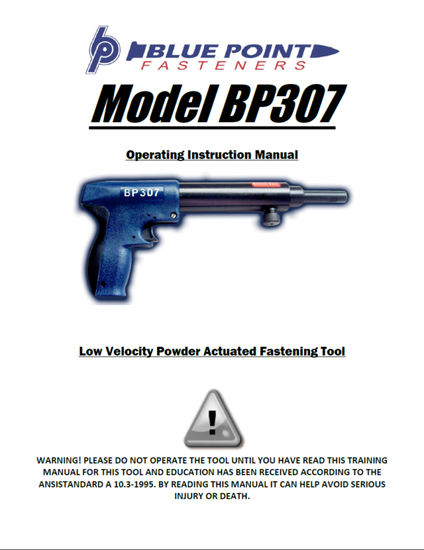 Catalog/Specs Bluepoint Fasteners