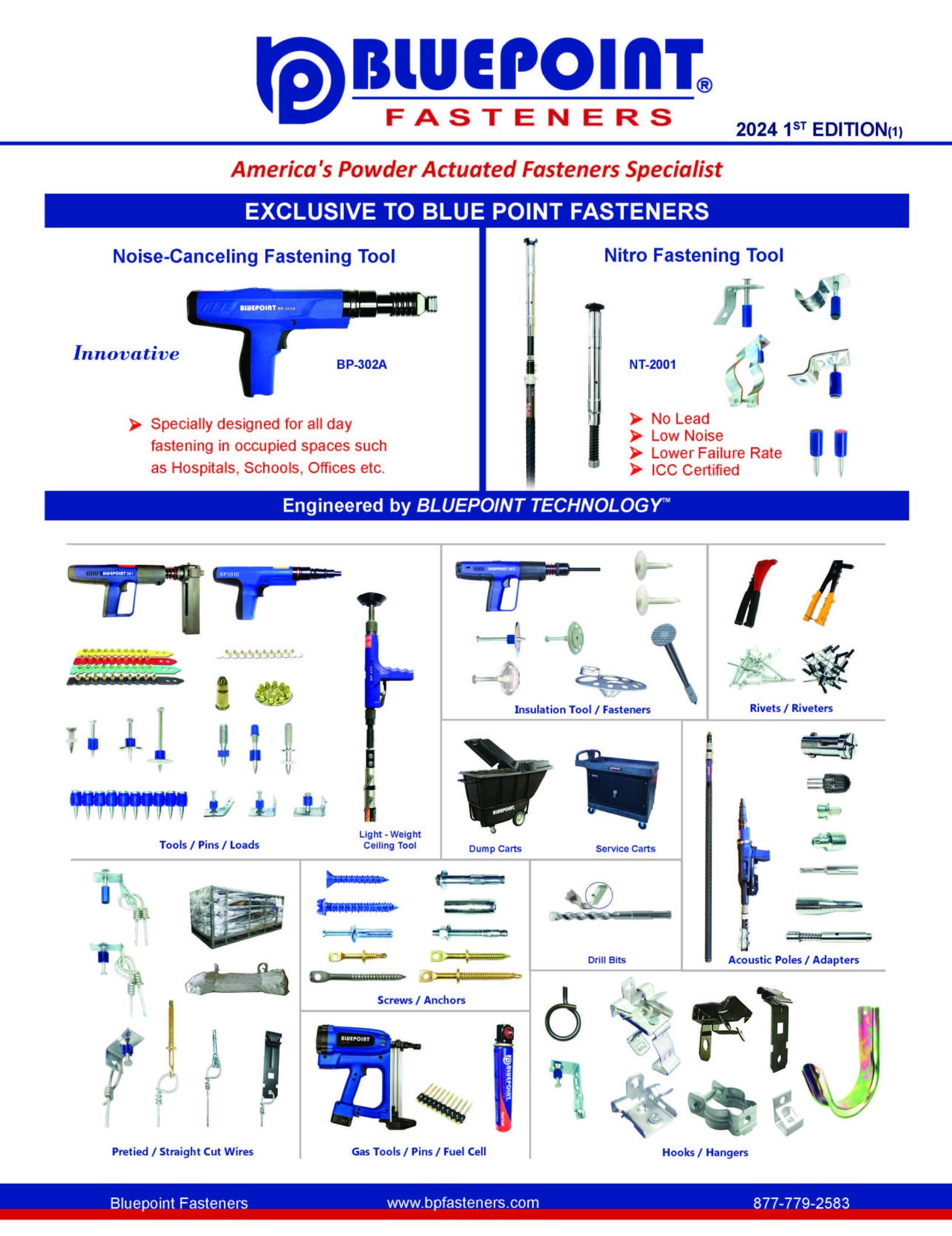 Catalog/Specs Bluepoint Fasteners